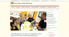 Desktop Screenshot of lehrer-online-bw.de